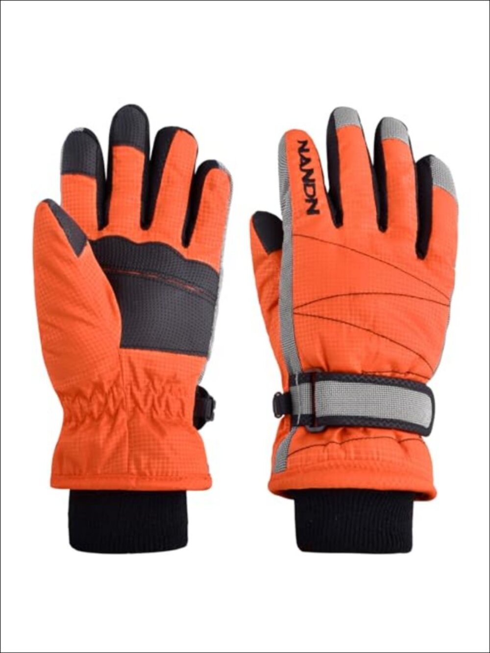 Kids Ski Snow Gloves Waterproof Winter Mittens Boys Girls Fleece Lined